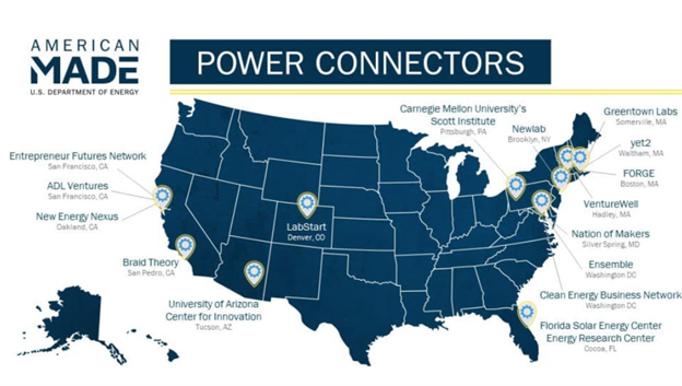 AMC Power Connectors Map