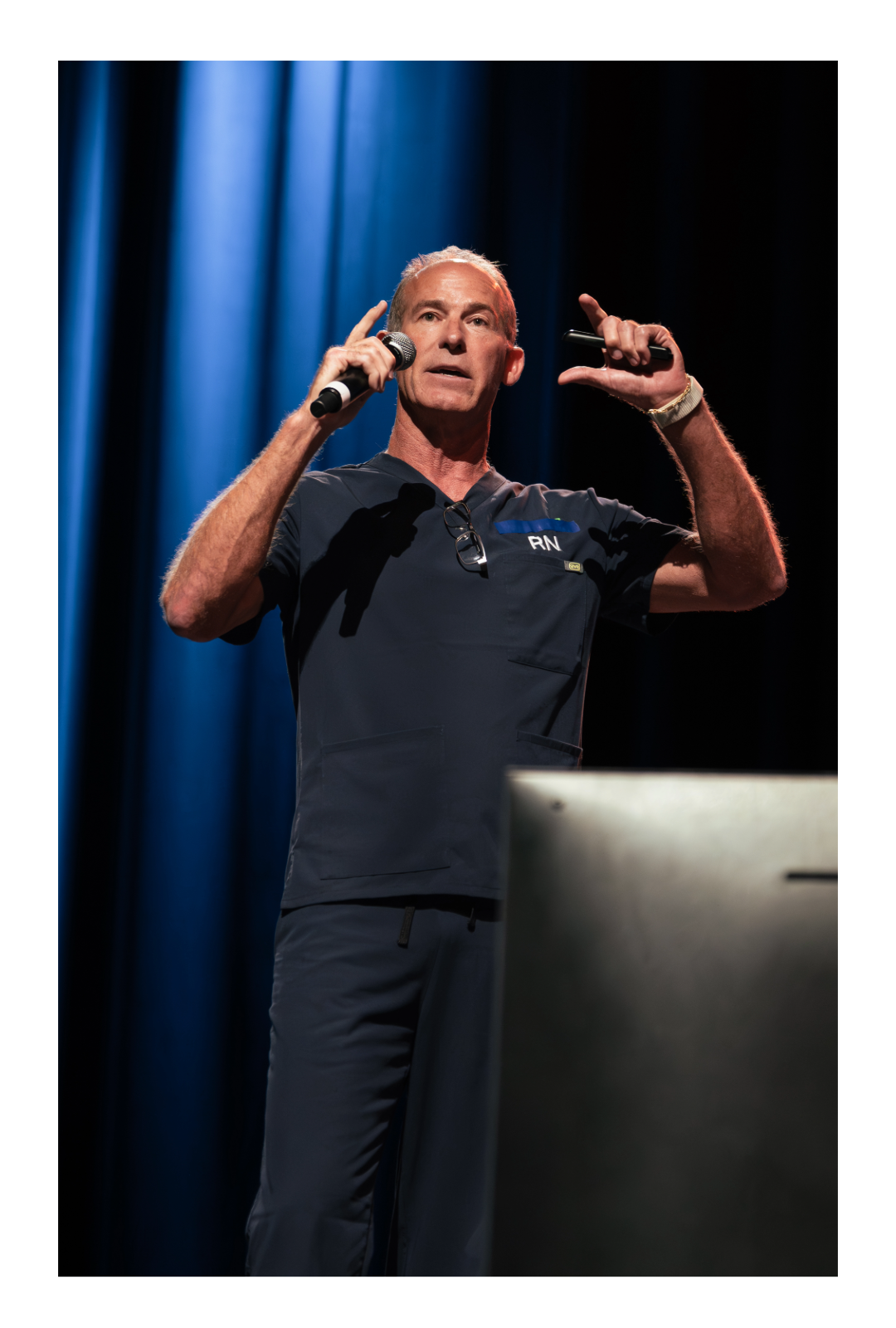 Robert Schmid presenting at IdeaFunding 2026